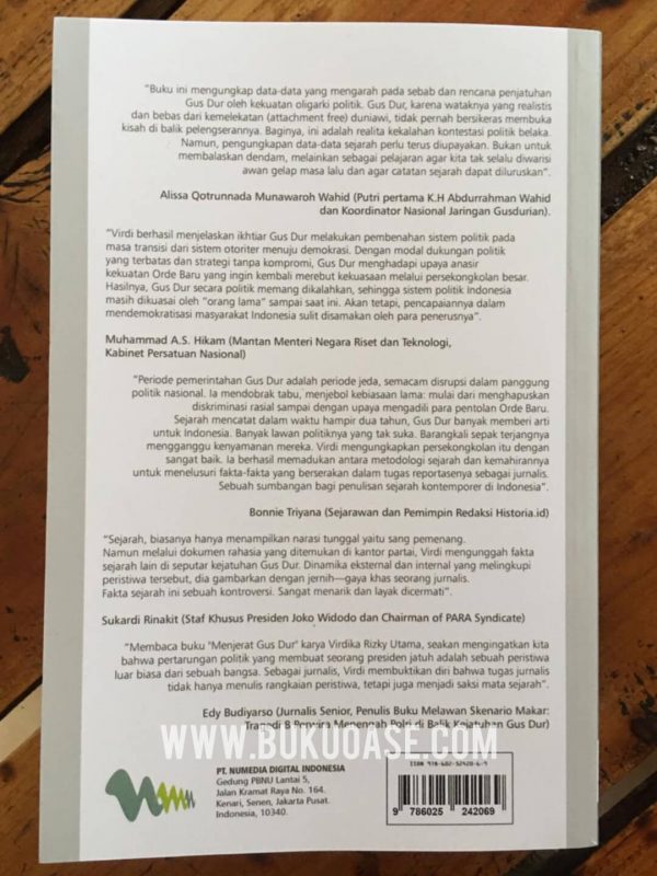 Original Buku Menjerat Gusdur - Membongkar Fenomena Penjatuhan Gus Dur